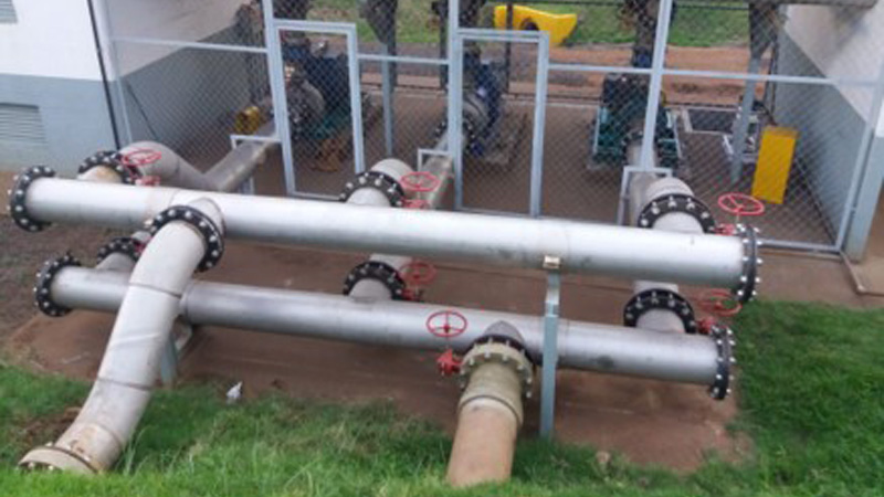 Estação de bombeamento